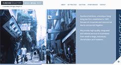 Desktop Screenshot of dundons-law.com